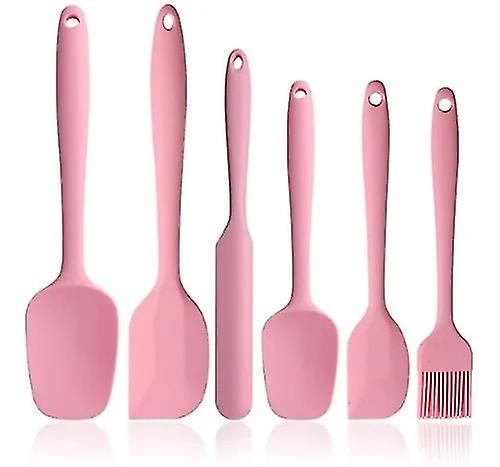 Ensemble De Spatules En Silicone, Conception Monobloc Résistante Aux Hautes Températures, Revêtement En Caoutchouc Antiadhésif