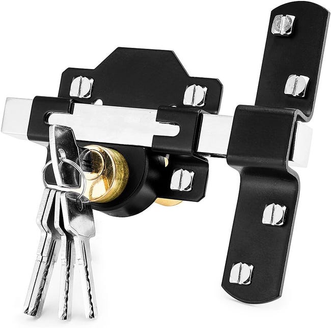 Serrure De Porte À Double Course Simple Home, 5 Clés, Verrouillable Des Deux Côtés (70 Mm) (sku Produit : 96260845 Sku Offre : Lehua25.5.27-20)