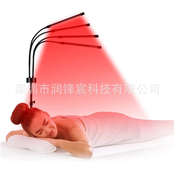 Appareil De Luminothérapie Infrarouge Avec Support - 120 Led, Lumière Rouge 660 Nm / Lumière Infrarouge 850 Nm