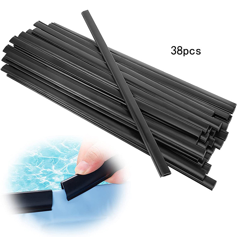 Ineasicer Lot De 38 Clips De Couverture De Piscine Bandes De Fixation Fermes Pour Piscine Ovale, 61cm