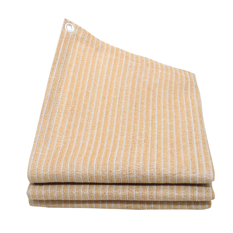 Toile D'Ombrage Extérieure, Pour Gazebo, Terrasse Et Jardin, Protection Uv, Matériau Hdpe Résistant À La Chaleur, Œillets Renforcés