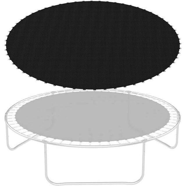 Trampoline Jumping Mat Replacement For 6ft-framed Round Trampoline With 36pcs V-rings Using 4.72" Springs-mat Only