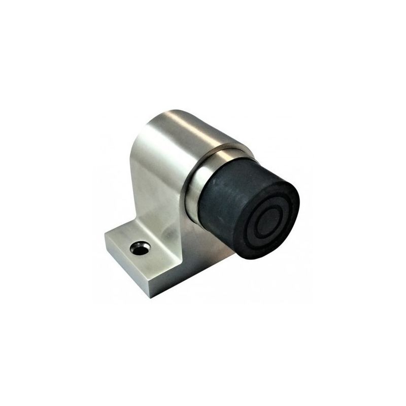 Butoir Pour Porte Lourde, À Ressort , Inox 304 , Finement Poli . Pour Porte 120 Kg