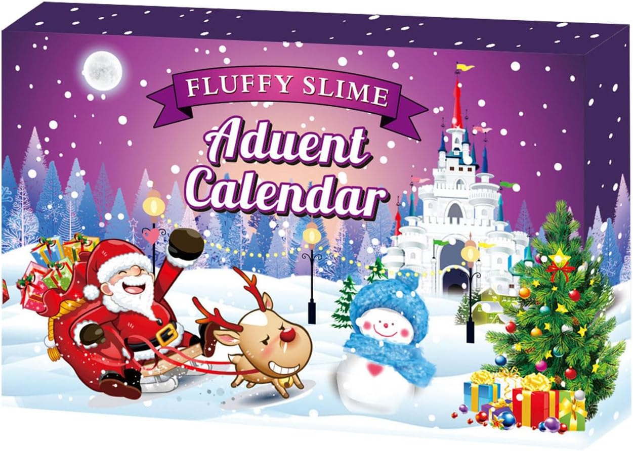 Aufzieh-timer Aus Kaugummi-kristallknete Mit Alarm, 24 Zahlen, Adventskalender-countdown-timer Für Kinder Und Schule (lila, Einheitsgröße)
