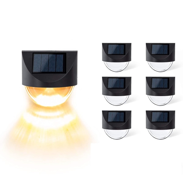 Lot De 6 Piquets Solaires Led Pour Éclairage Solaire