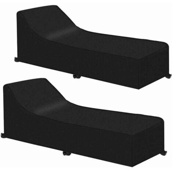 Housse Vattentätt Och Vindtätt 210d Oxfordduk Pour Solstol, Solstol (200 X 75 X 40/70 Cm) - P