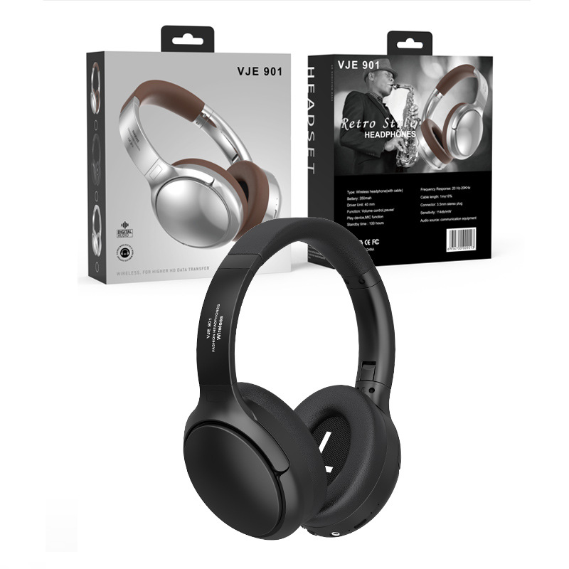 Wireless Bluetooth Headphones With Microphone, Hifi Stereo, Foldable, Enc Noise Reduction, Low Latency For Gaming, Memory Card Insertable, Suitable For Phones, Computers For , Ipad, Laptops, Gifts