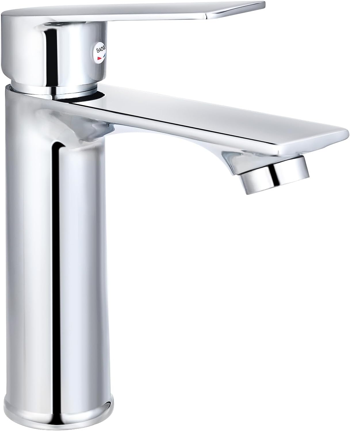Mitigeu Lavabo Robinet Salle Bain Robinet Lavabo Pour Salle De Bain Réglable À Chaud Et À Froid Robinet Chromé
