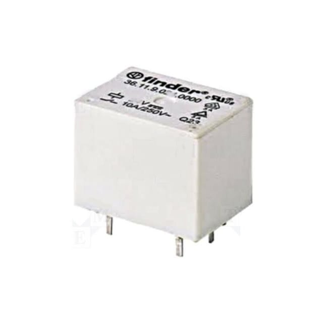 Relais Finder 9Vdc 1Cto Geschaltet 10A/250Vac 36119009.4011