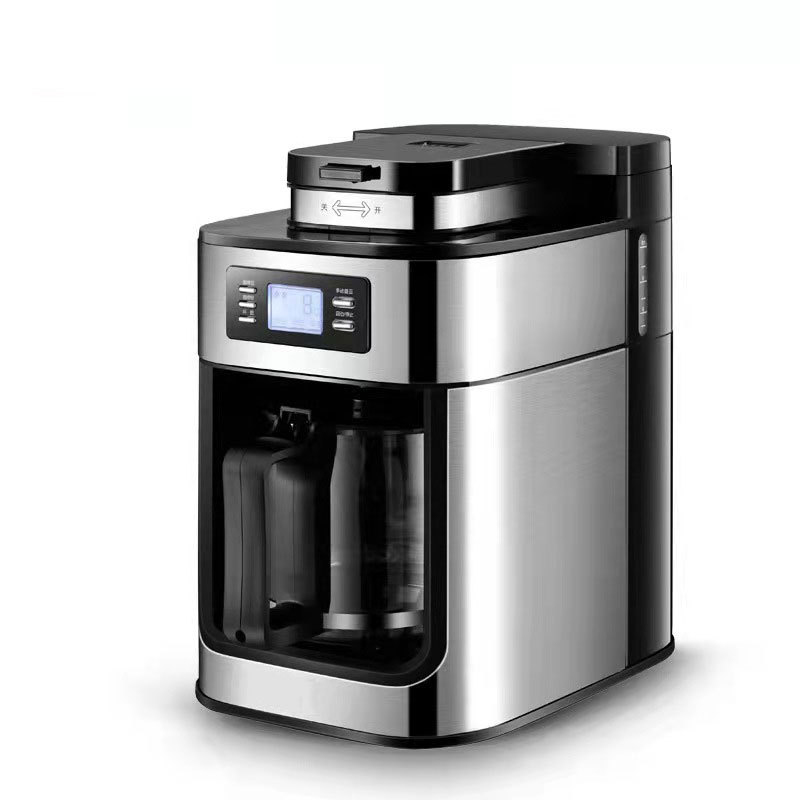 Machine À Expresso Automatique, Broyeur À Grains Intégré Et Réglable, Réglage De L'Intensité Sur 3 Niveaux