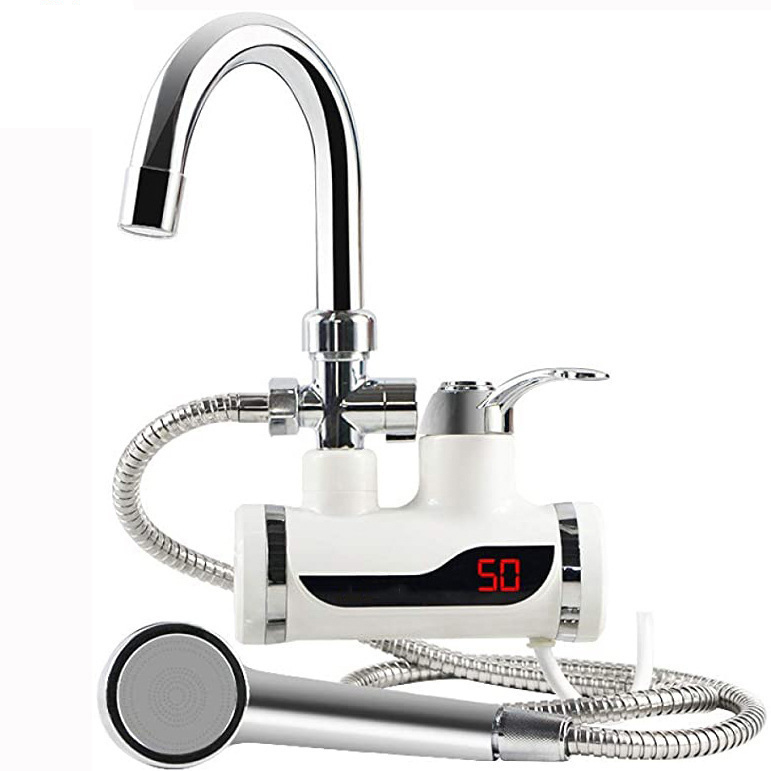 Robinet D'Eau Électrique Chauffage Rapide Chauffage Instantané Trésor De Cuisine Chauffage Rapide De L'Eau Chauffe-eau Électrique Domestique