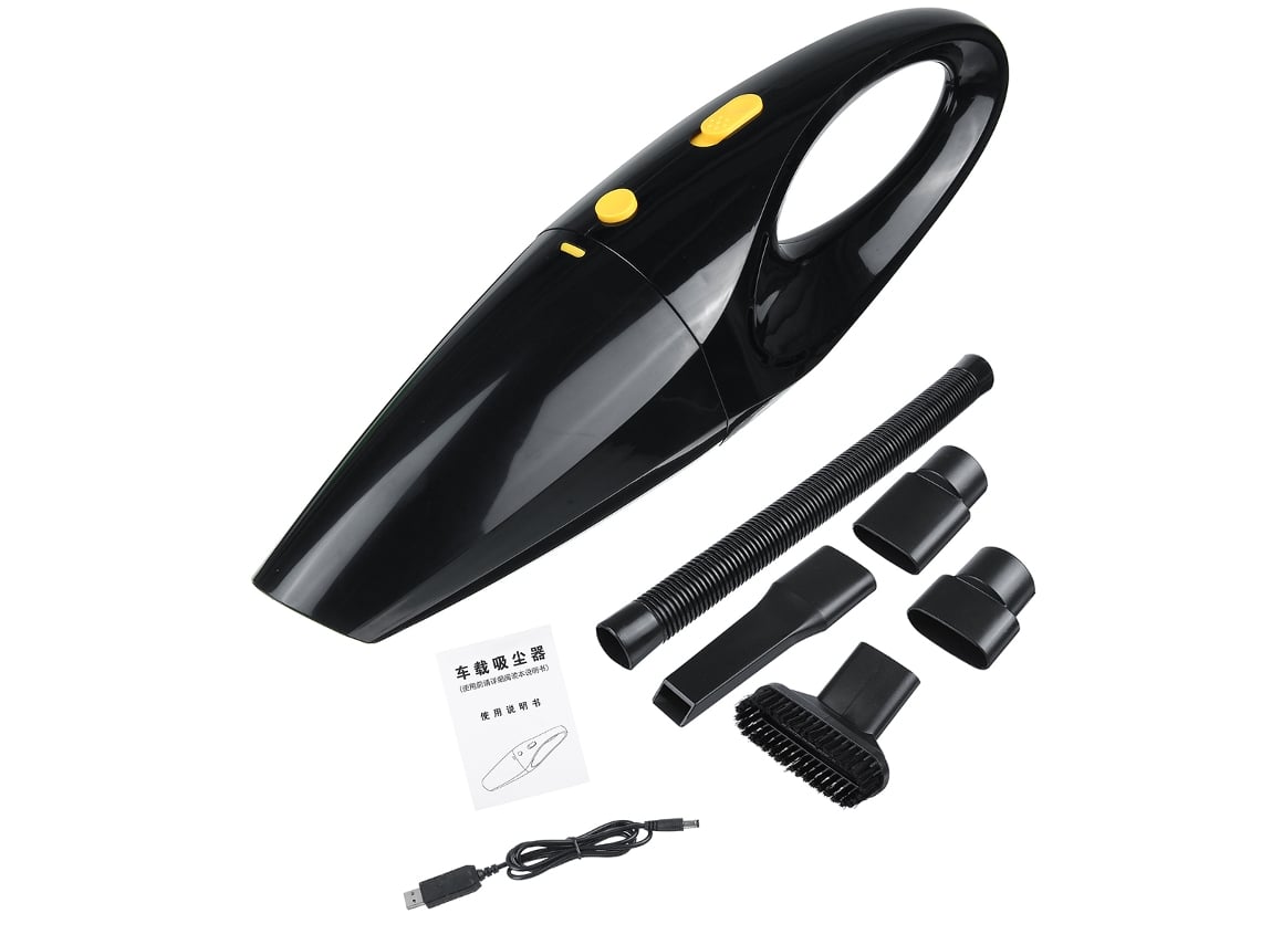 Aspirador De Mão Insma Sem Fio Portátil Recarregável (120 W - 12v - 3000rpm)