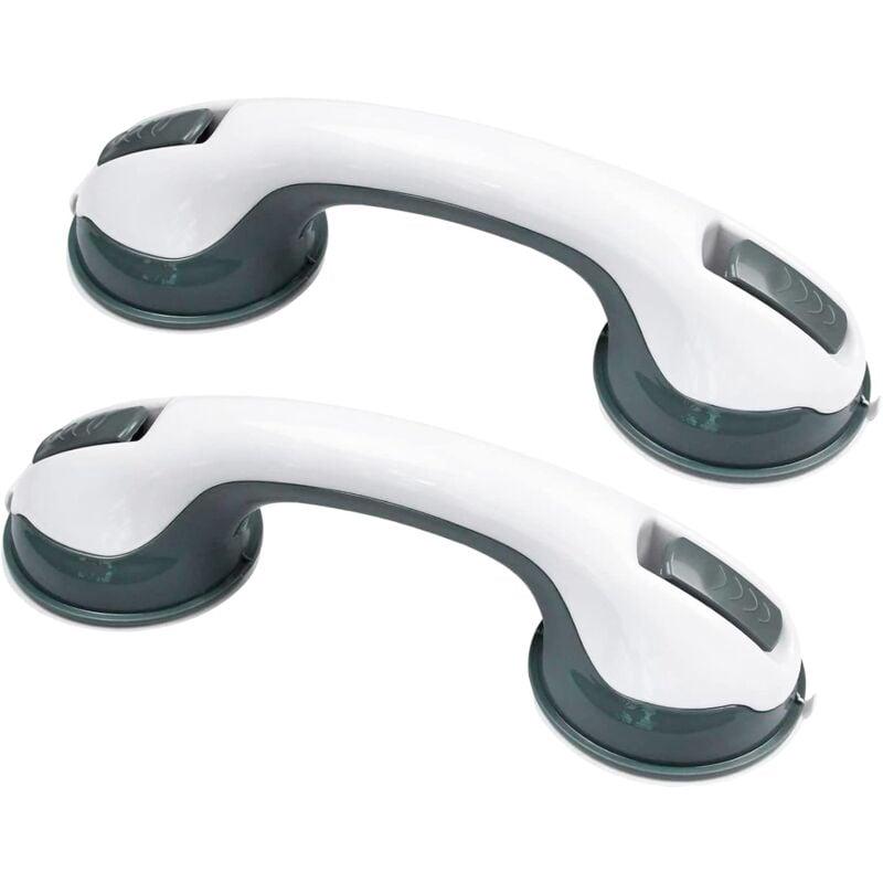 X Barres D'Appui De Douche Mobiles En Plastique Sans Perçage Barres D'Appui De Salle De Bain Ventouse Poignées De Baignoire Poignées Antidérapantes