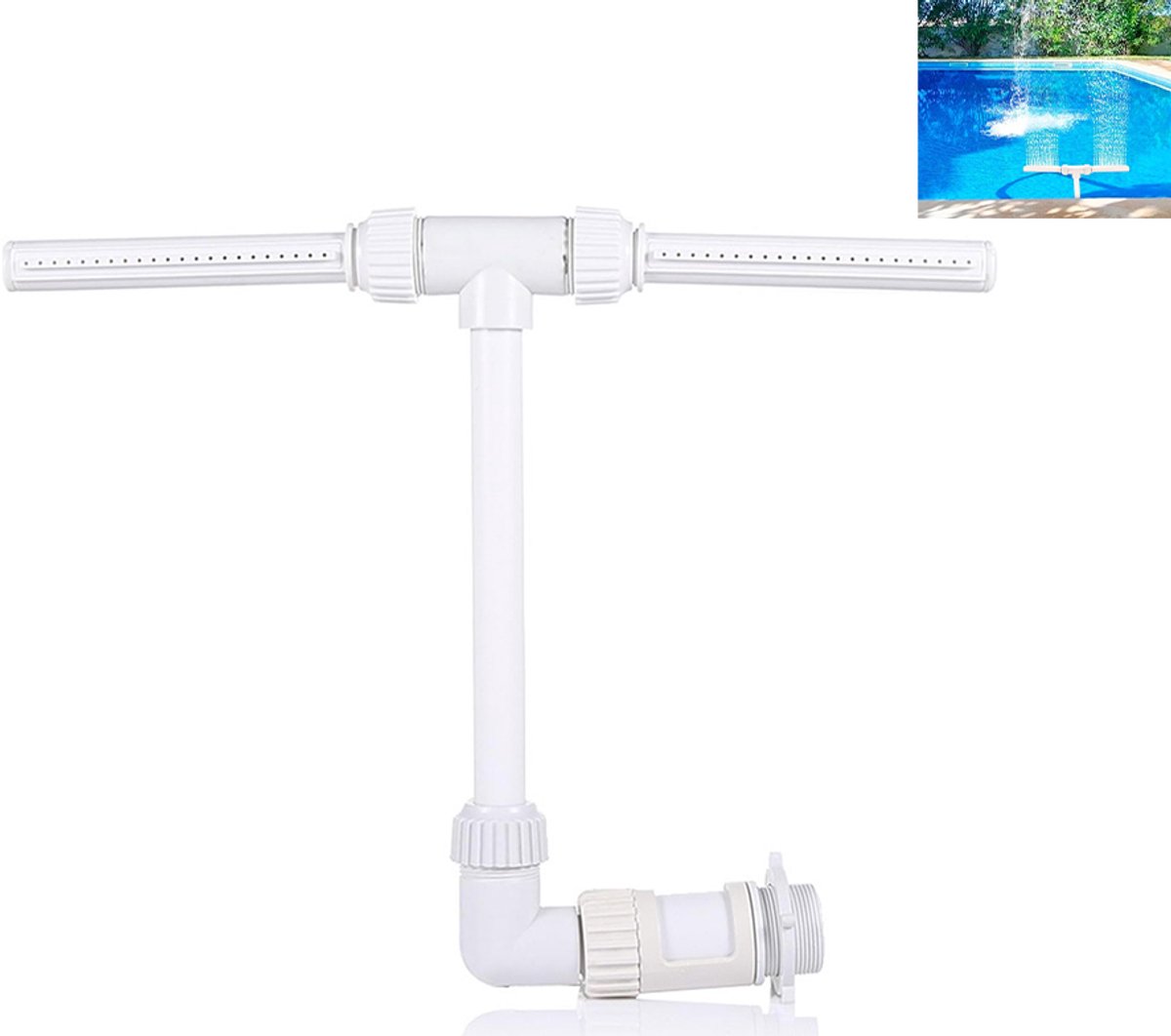 Fontaine De Piscine À Double Jet K-210b