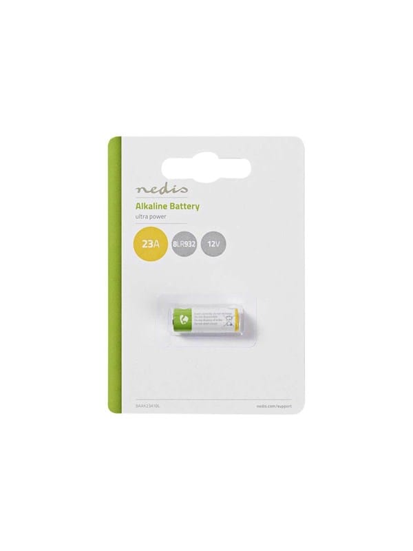 Alkalibatterie 23a 12 v dc 1 blister 8lr932 gron gul