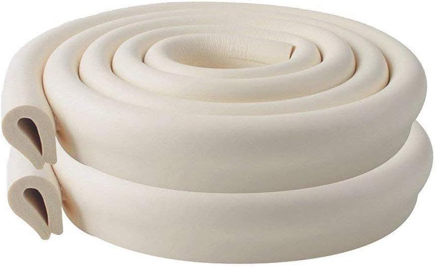 Protection D'Angles Et Rebords Pour Bébés, 2m 2 Set Protection Mousse Sécurité Rouleau De Mousse Antichoc Pour Bébé Sur Coins De Murs,des Meubles