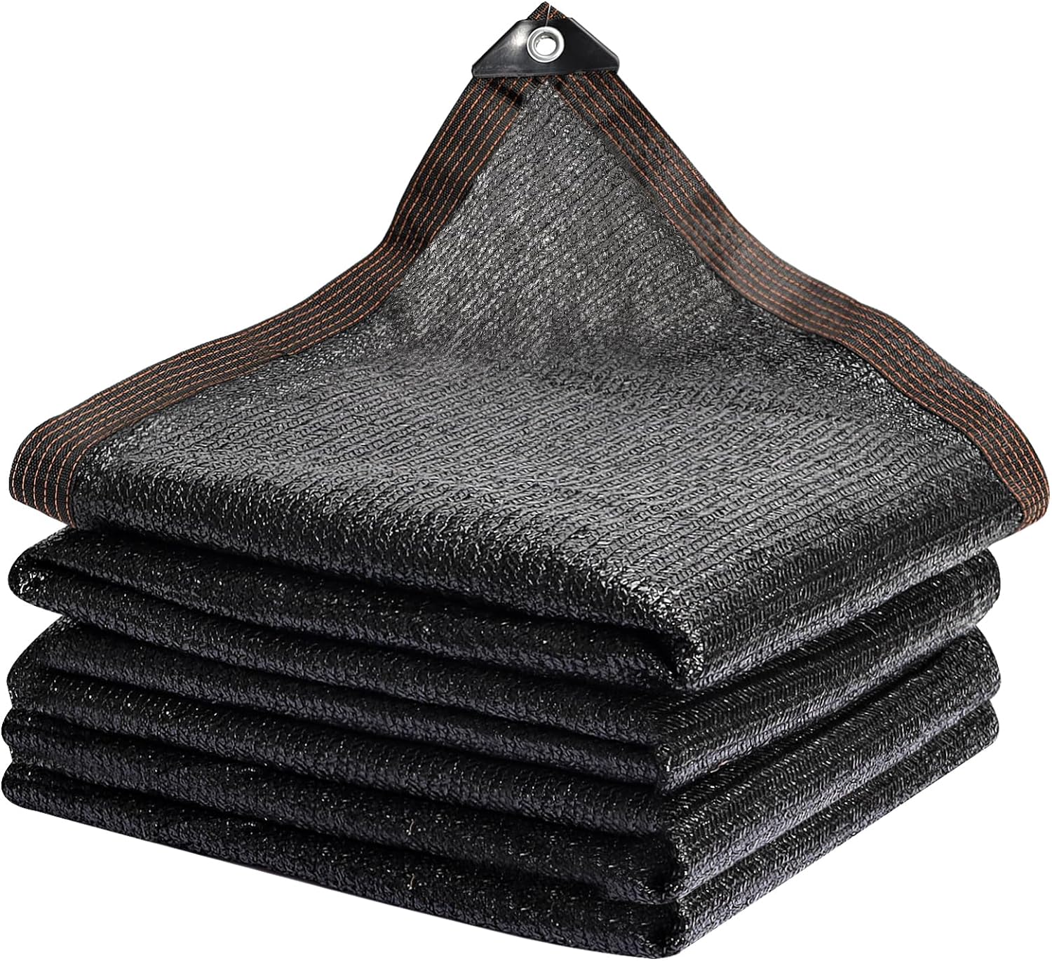 Filet D'Ombrage, Filet Protection Solaire 110% Uv Tissu D'Ombrage, Toile D'Ombrage De Serres Coupe-ventpour La Couverture Végé Jardin, Noir 4x6m