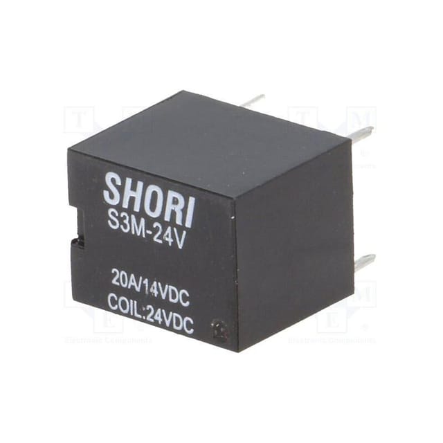 RELAIS 24Vdc 20Amp 1Cto.geschaltet Gedruckte Schaltung