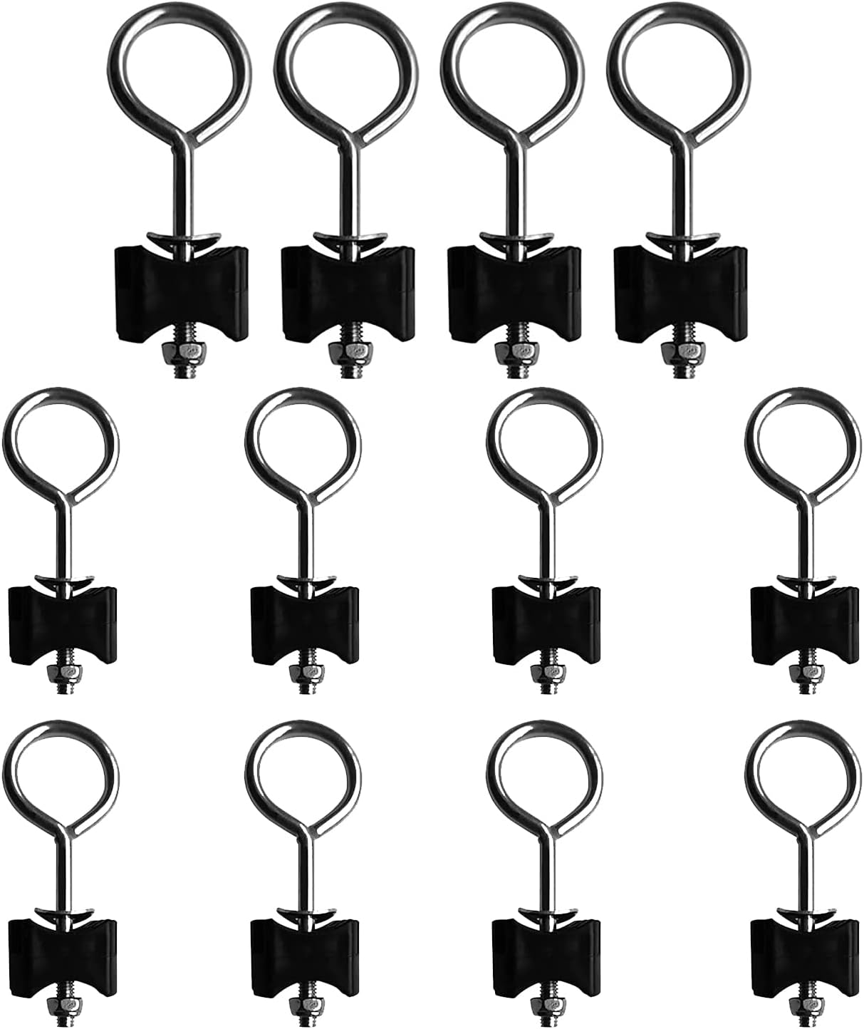 12 Vis Pour Trampoline, Vis Accessoires Pour Trampoline, Vis De Rechange Pour Trampoline, Outil De Stabilité Pour Trampoline, Pour La Plupart Des Trampolines D'Extérieur
