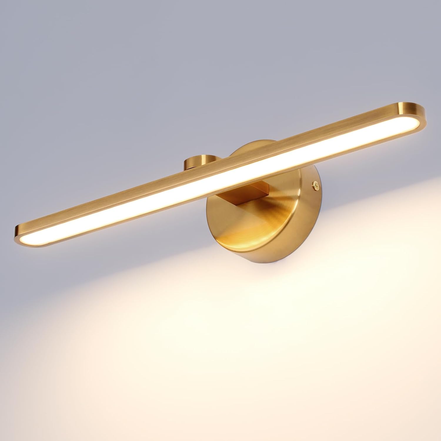 Lampe Miroir Led Salle De Bain 42cm - Applique Murale Moderne 3000k 8w Pour Lumineux Intérieure Et Tableau