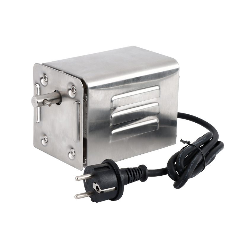 Moteur De Gril Électrique En Acier Inoxydable 15 W 70 Kg, Gril Extérieur, Adapté Pour Griller Du Poulet, Rôtir Du Cochon, Rôtir De L'Agneau