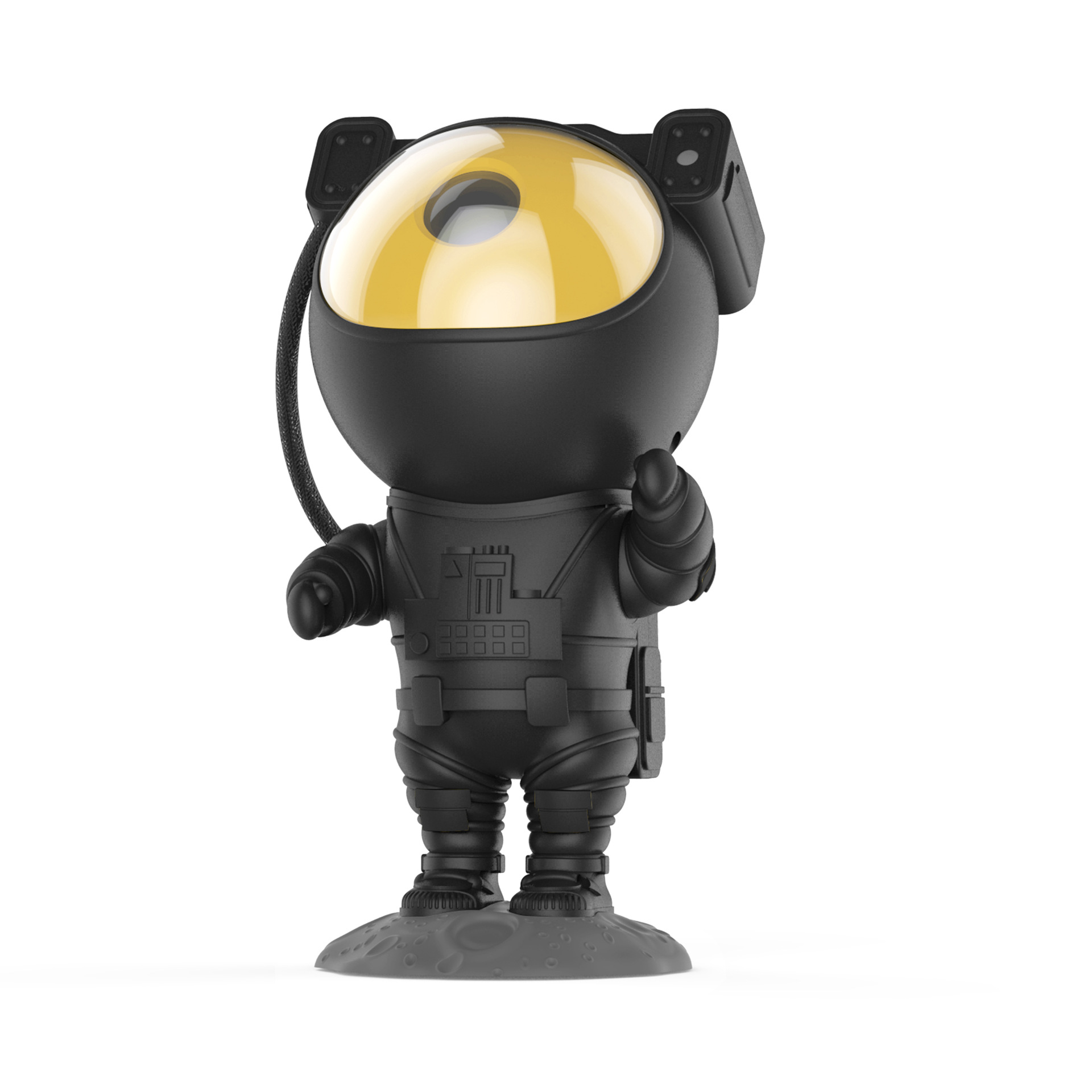 Projecteur Galaxie Astronaute, Veilleuse Enfant Avec Nébuleuse, 8 Modes, Télécommande Et Projecteur Galaxie Rotation À 360°