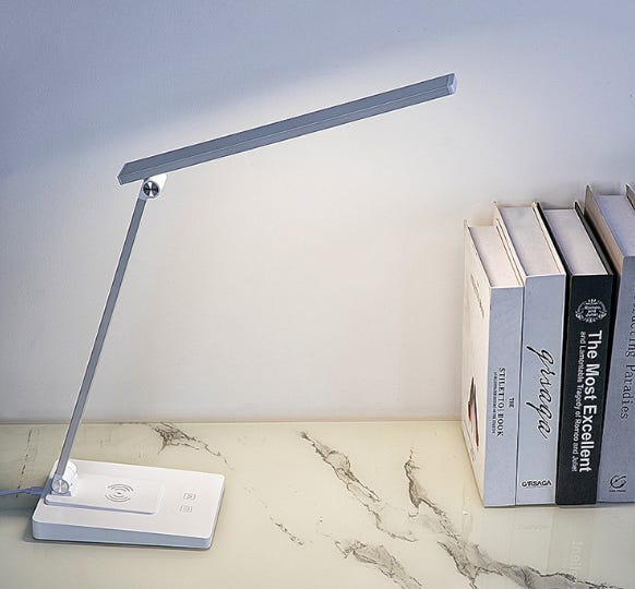 10w Lampe De Bureau Led Puissante-3 Modes De Couleur&10 Niveaux De Luminosité Réglable-contrôle Tactile-protectiondes