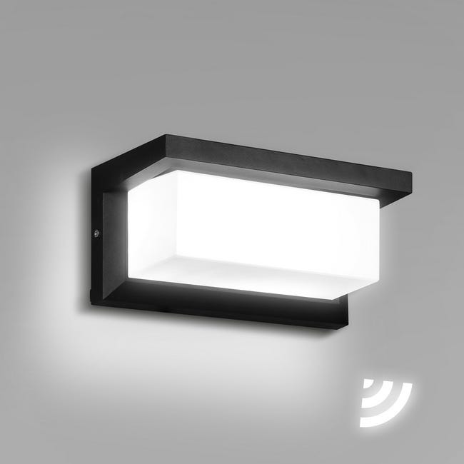 Applique Murale Intérieur/extérieur Avec Détecteur De Mouvement Moderne Luminaire Murale,éclairage Mural Etanche Ip65 Led 18w Blanc Froid
