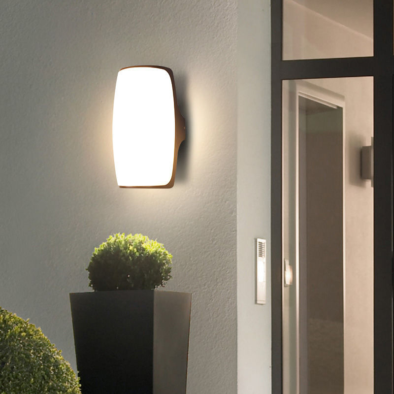 Applique Murale Led 18 W Avec Détecteur De Mouvement Ip65, Applique Extérieure Décorative, Blanc Froid