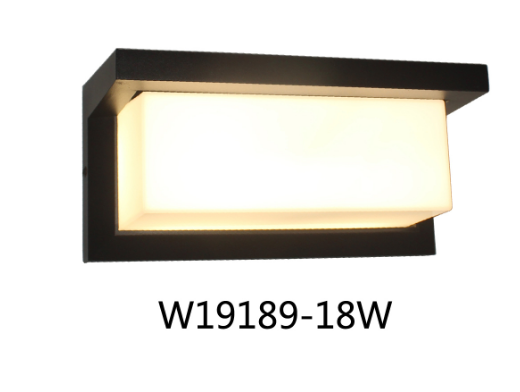 Yidomde Applique Murale Extérieure/intérieure Led 18w Avec Détecteur De Mouvement Applique Murale Ajustable Étanche Ip65, Applique Murale Pour Terrasse Et Entrée, Lumière Du Jour 4000k