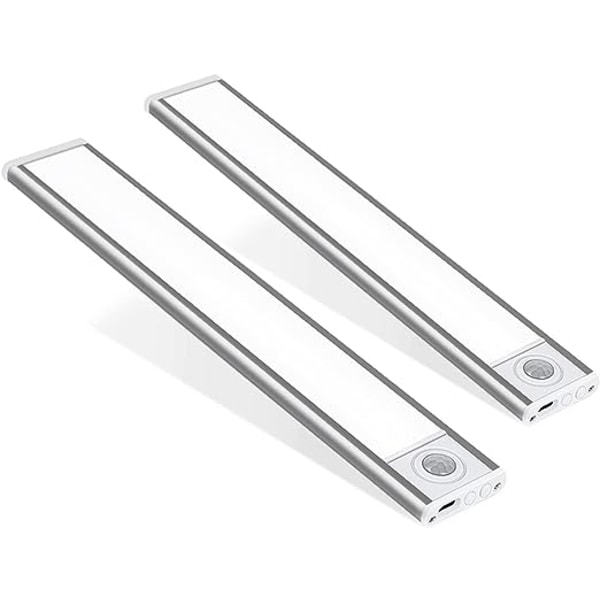 Köksbelysning Under Skåp, 2-pack Skåplampor Med 54 Lysdioder, (20 Cm)