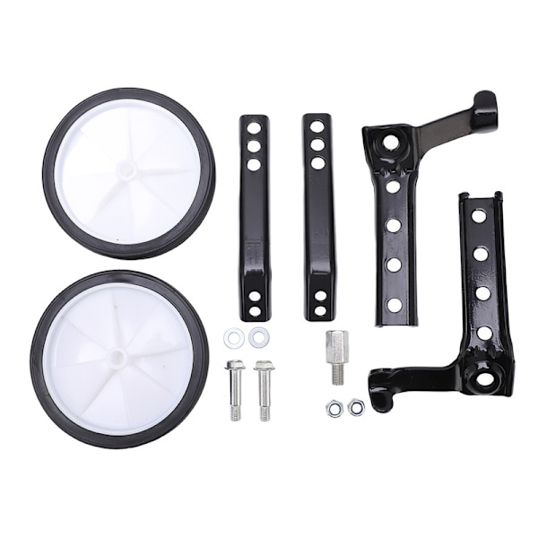 Roulettes Stabilisatrices Noires Pour Vélo Enfant 18-24 Pouces