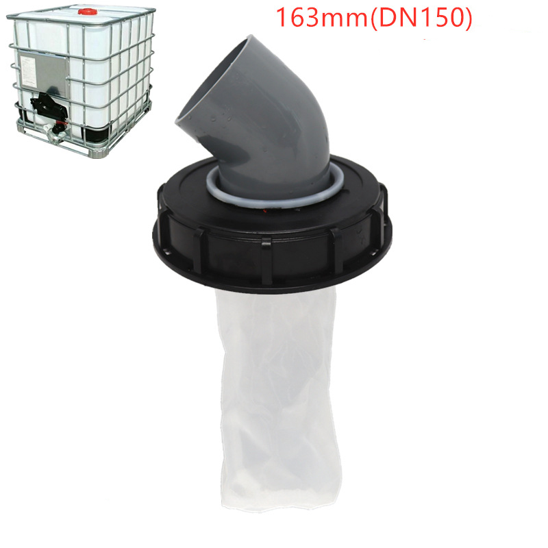 Couvercle De Réservoir D'Eau Ibc Avec Filtre En Nylon Lavable Pour Réservoir D'Eau Ibc De 1000 Litres, Filtre Pour Réservoir D'Eau Ibc, Accessoires Ibc, Filtre En Nylon Pour Réservoir D'Eau (noir 163