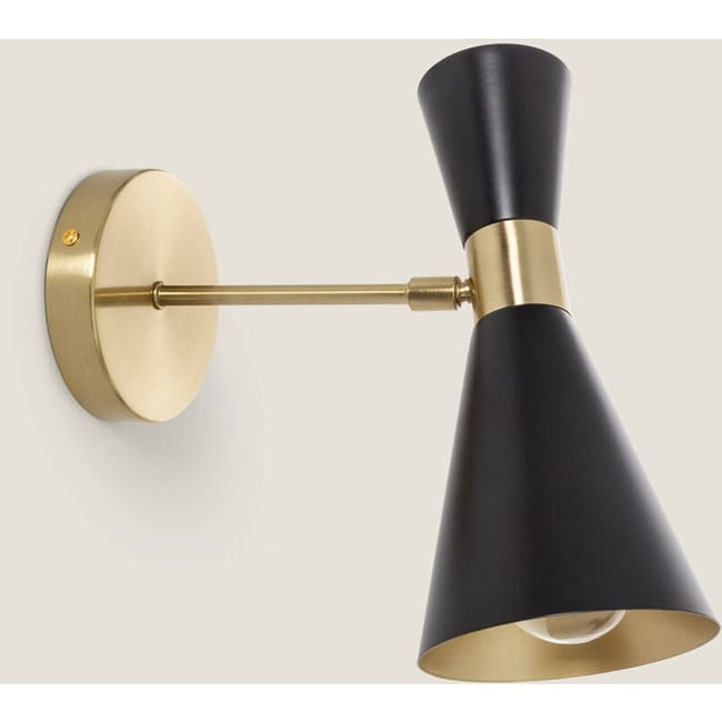 Applique Murale Réglable En Métal Noir Pour Salon, Chambre À Coucher, Escalier (sku Produit : 94940347 Sku Offre : Lehuamwj149)