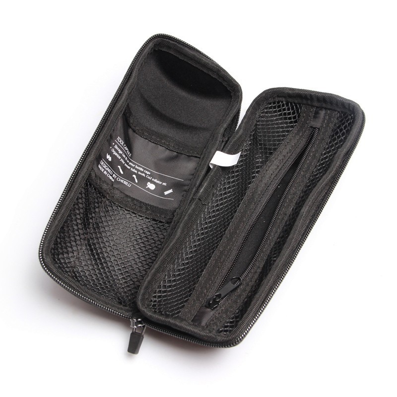 Sacoche Rigide Pour Porte-bidon, Sac De Vélo De Shell Dur Noir Kettle Pour Trousse À Outils De Vélo