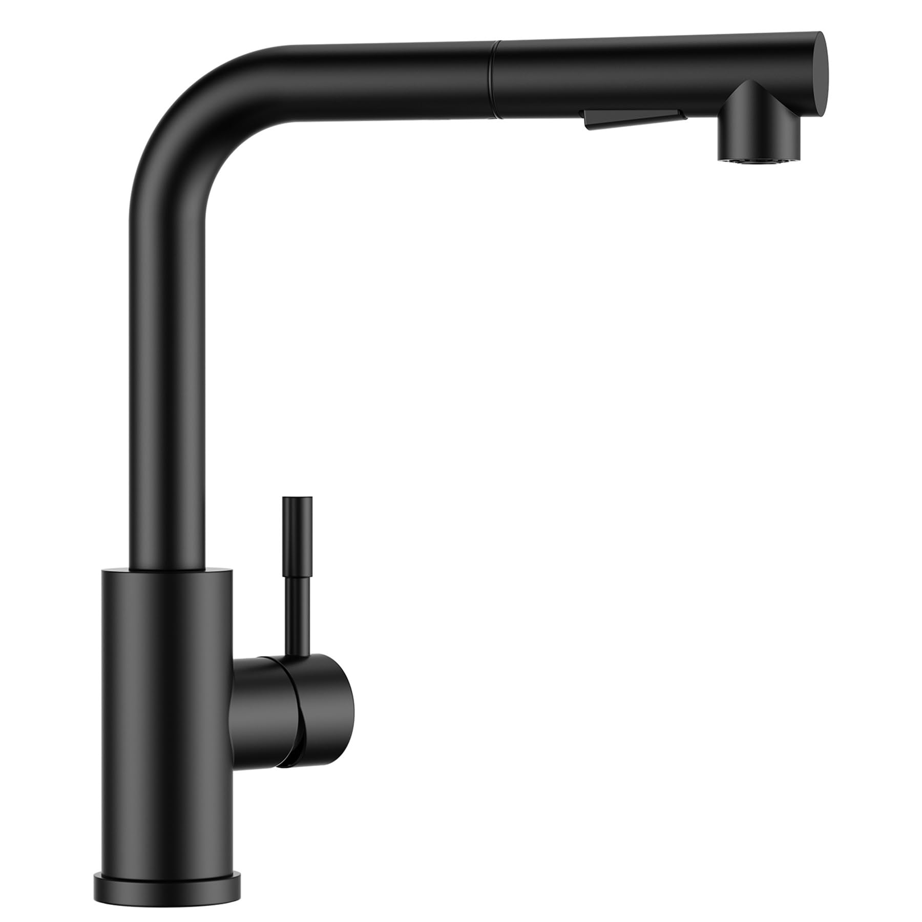 Robinet Cuisine Noir Douchette Avec 2 Modes De Pulvérisation, Mitigeur Cuisine Avec Douchette Extractible Rotatif À 360° Froid & Chaud Disponible