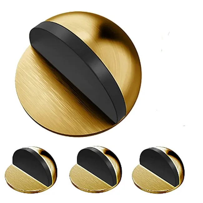 Butée De Porte Alu Noir Lot De 4 (sku Produit : 93967605 Sku Offre : 1122liu12)