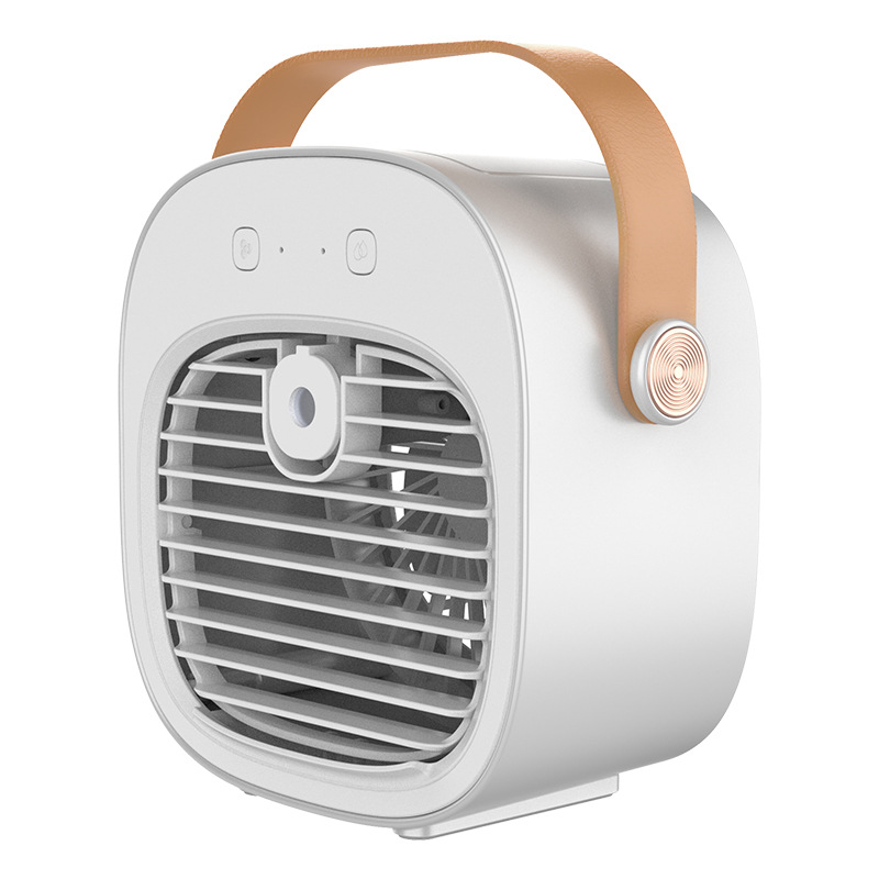 Climatiseur Portable - Refroidisseur D'Air Personnel, 3 Vitesses, Mini Ventilateur Silencieux, Pour La Maison, La Chambre, Les Voyages, Noir