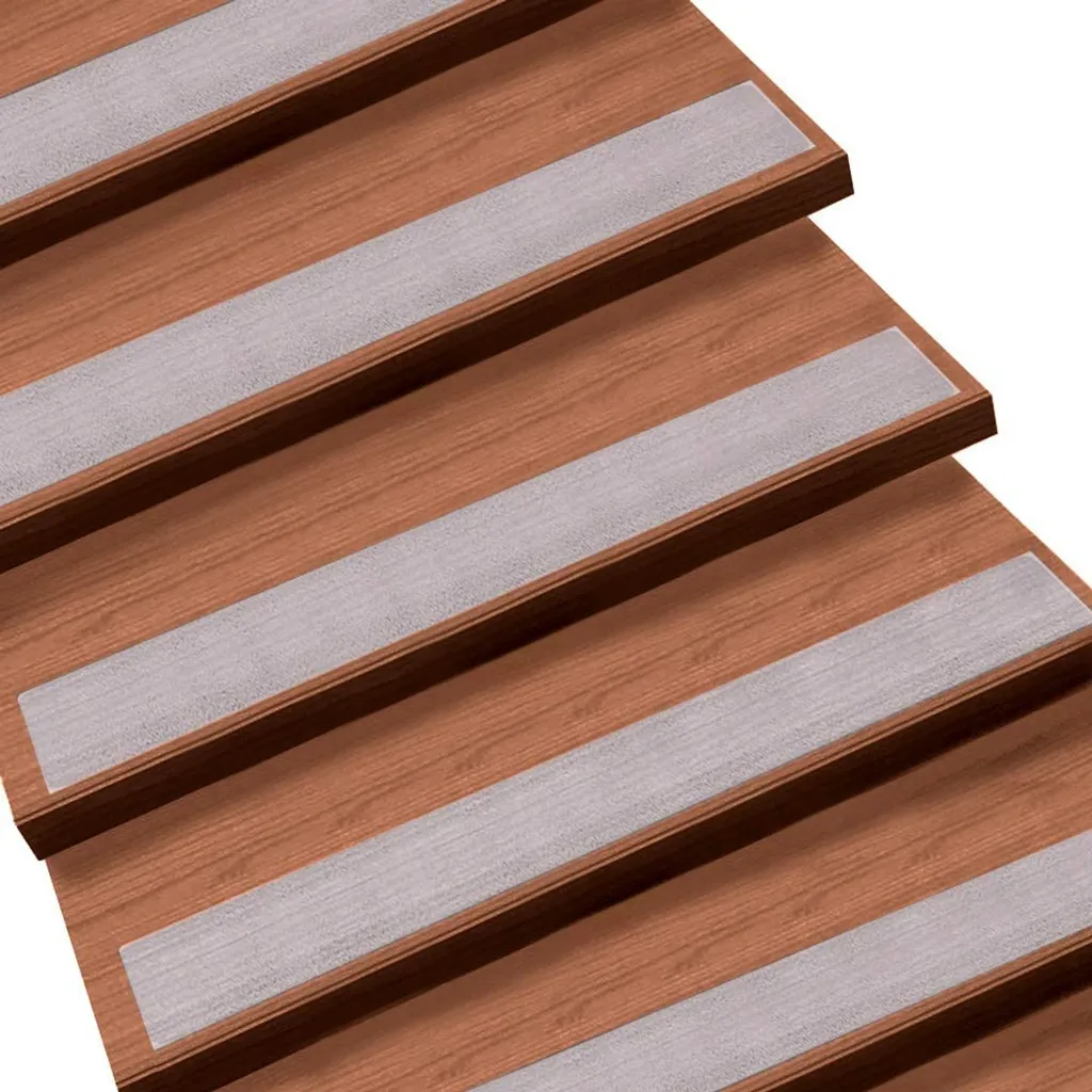 Anti-rutsch-treppenset Anti-rutsch-stufenmatten Transparente Anti-rutsch-stufenmatten Anti-rutsch 15 Rollen (10 X 60 Cm)