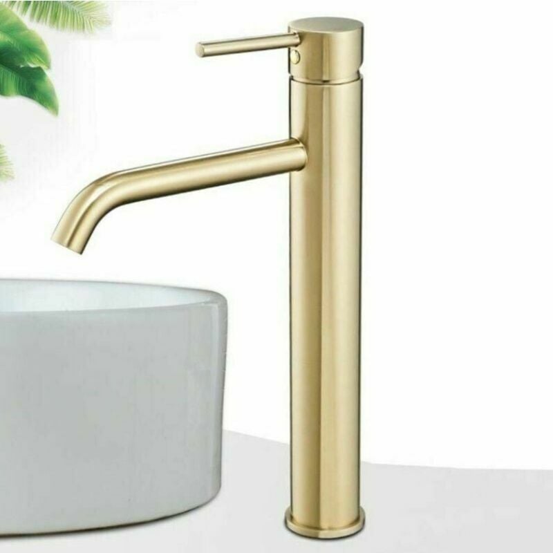 Robinet De Lavabo Haut Rea Lungo L.gold - Or