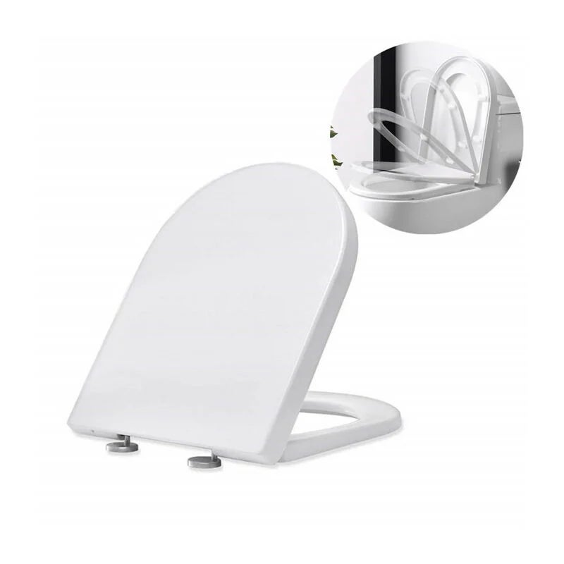 Abattant Wc Frein De Chute Lunettes Toilettes Blanc