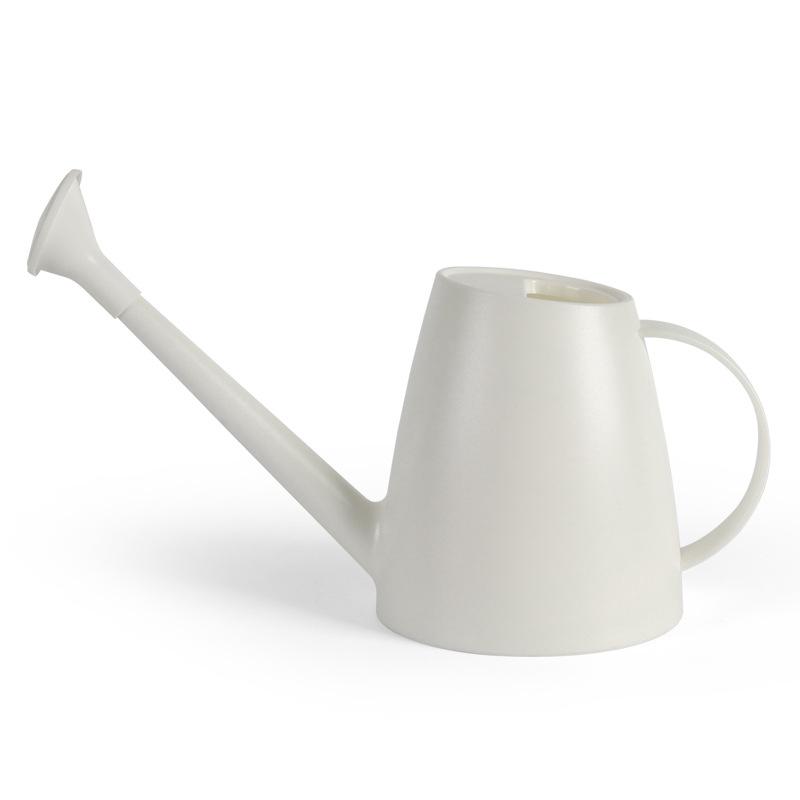 Arrosoir De 1,8 L Pour Plantes D'Intérieur Et D'Extérieur (blanc), Arrosoir En Plastique À Long Bec, Arrosoir Facile À Verser Pour Plantes En Pot.