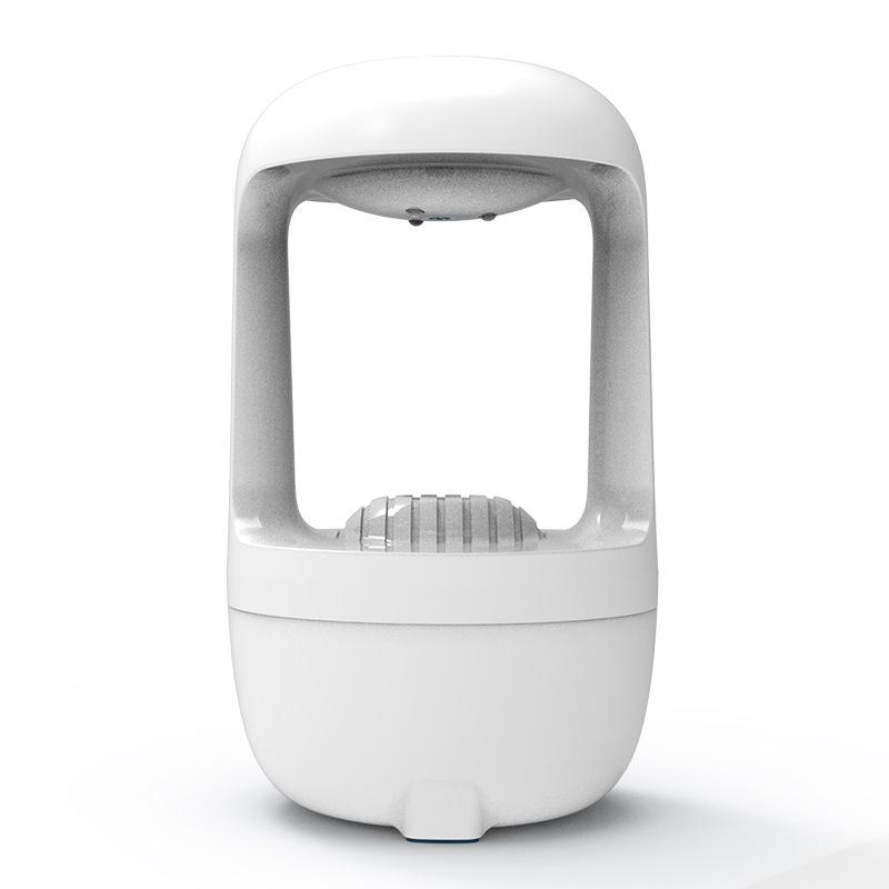 Humidificateur D'Air Blanc, Humidificateur À Goutte D'Eau Antigravité, Veilleuse Créative Pour La Maison, Brumisateur Grande Capacité