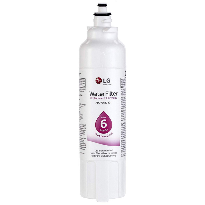 Filtre À Eau De Rechange Pour Réfrigérateur Lg Lt800p3, Durée De Vie 6 Mois / 757 Litres (200 Gallons), En Plastique À Charbon Actif, Blanc.