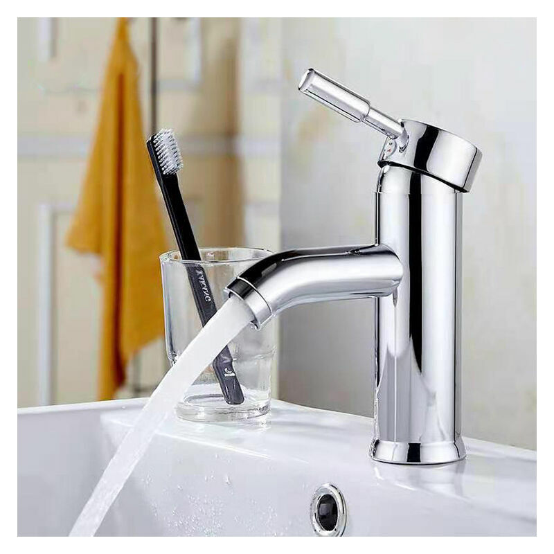 Expérience Luxueuse Avec Ce Robinet De Salle De Bain Blanc - Haute Qualité, Adapté Pour Les Diamètres De 32 Mm À 42 Mm