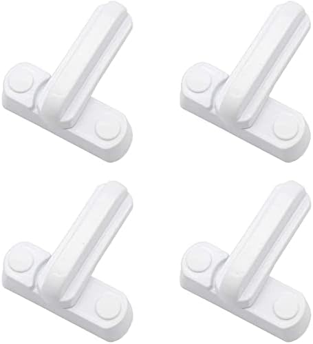 Pièces Serrures De Brouilleur De Fenêtre De Pièces, Brouilleur De Fenêtre De Bloqueur De Châssis, Sécurité De Restriction De Fenêtre De Porte Pour Upvc, Pvc, Portes, Fenêtres - Blanc