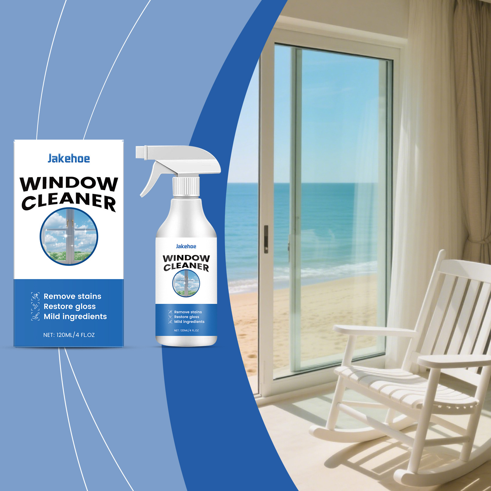 Der Glasreiniger Hinterlässt Nur Minimale Rückstände Und Sorgt So Für Strahlend Saubere Und Klare Sicht. Reinigungsspray Für Zuhause – 120 Ml -- Biemmedue