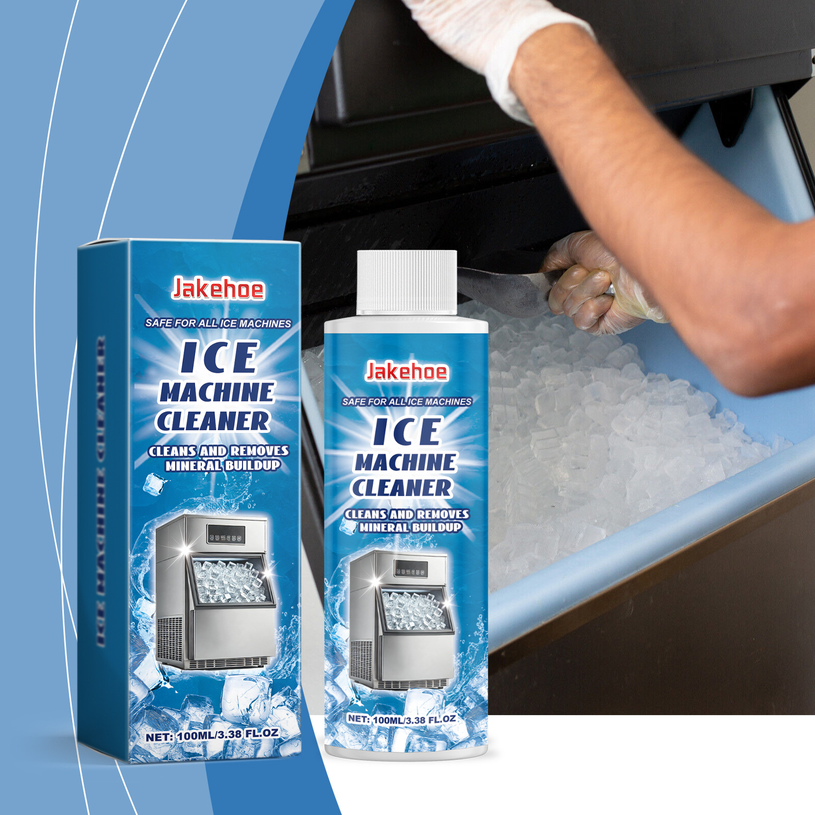 Eiswürfelbereiter-reiniger, Sanfte Tägliche Reinigung Zur Entfernung Von Kalkablagerungen, Gerüchen Und Flecken – 100 Ml -- De