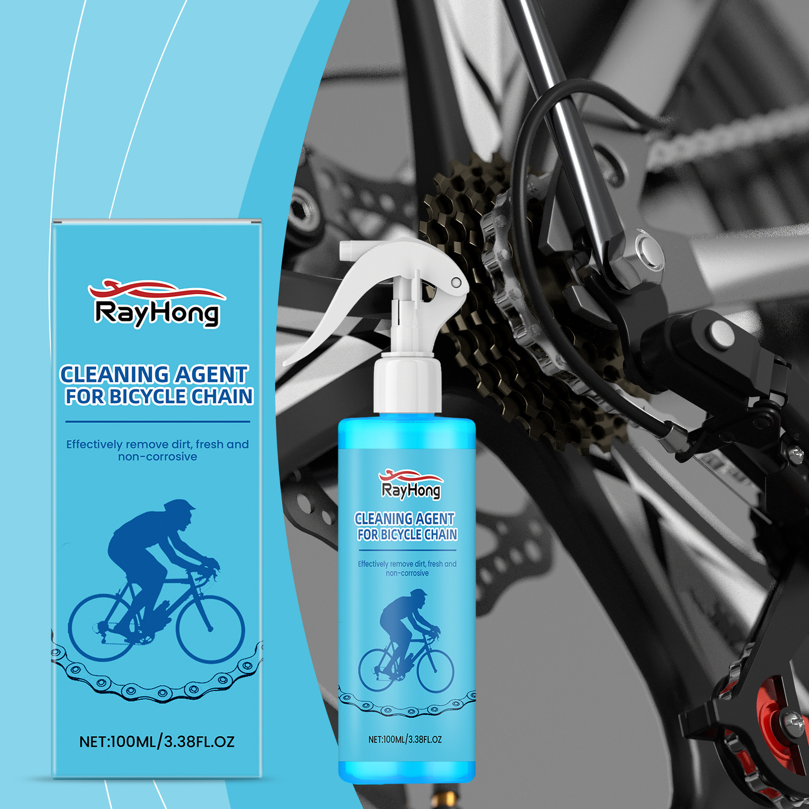 Fahrradkettenpflegeprodukt, Schutzfolie Für Fahrradketten, Rostschutz, Pflege- Und Wartungsprodukte Für Ketten – 100 Ml -- De