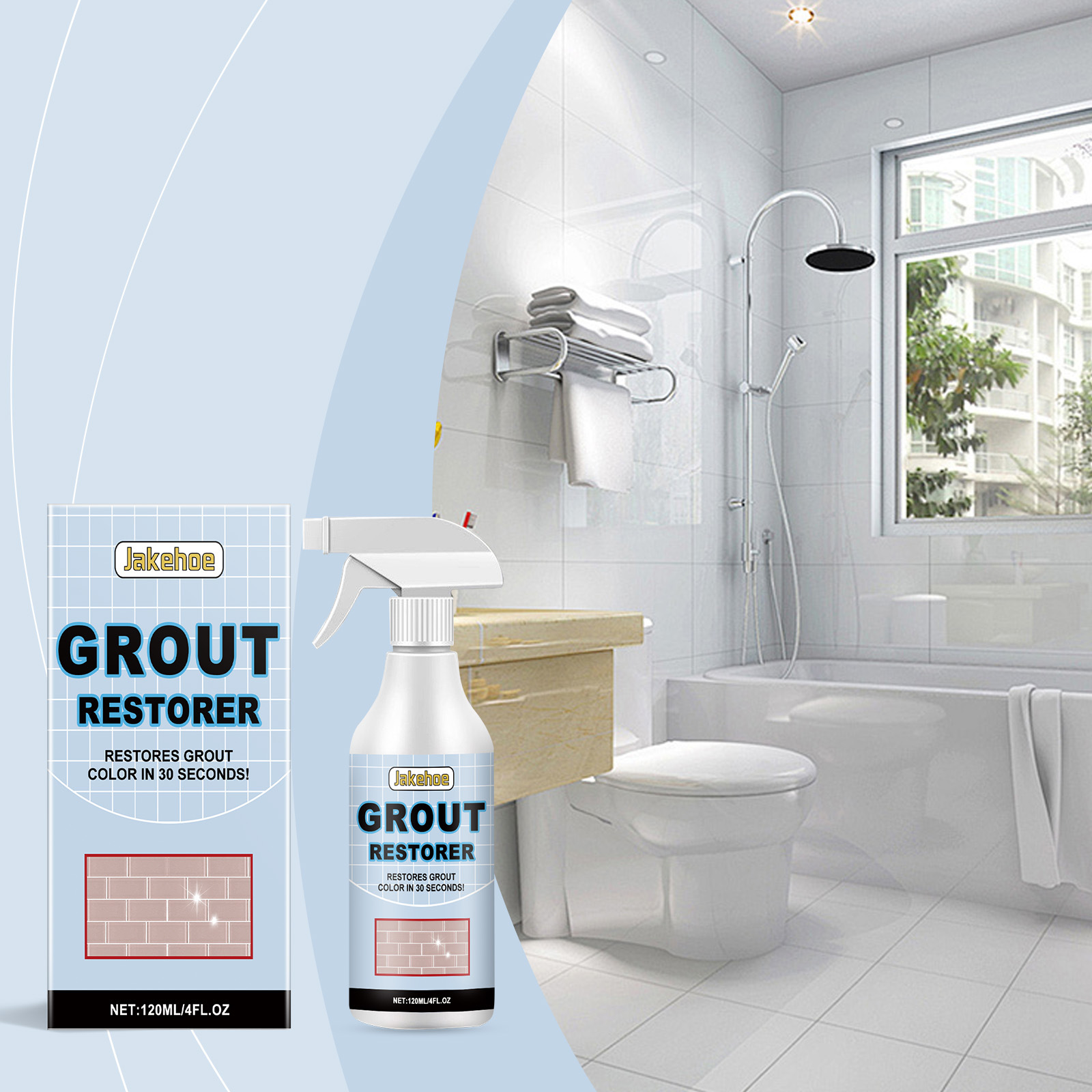 Fugenreiniger, Wasserfester Reiniger Für Haushaltsfliesen Aus Keramik, Bodenfliesen, Küche, Toilette Und Wc-ränder – 120 Ml -- Biemmedue